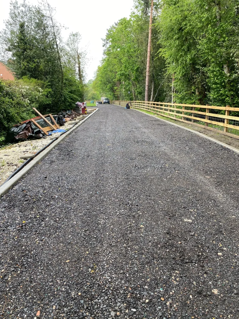 Hall Park Bungalow Tarmac Driveway Installation