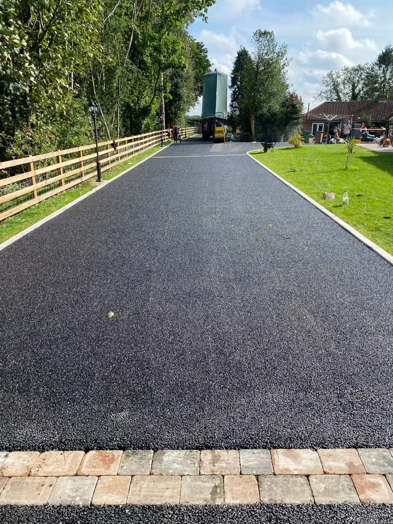 Hall Park Bungalow Tarmac Driveway Installation