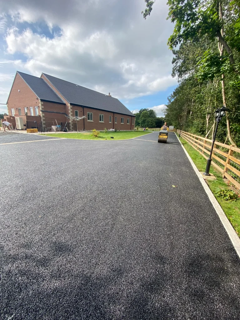 Hall Park Bungalow Tarmac Driveway Installation