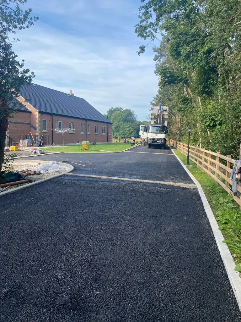 Hall Park Bungalow Tarmac Driveway Installation