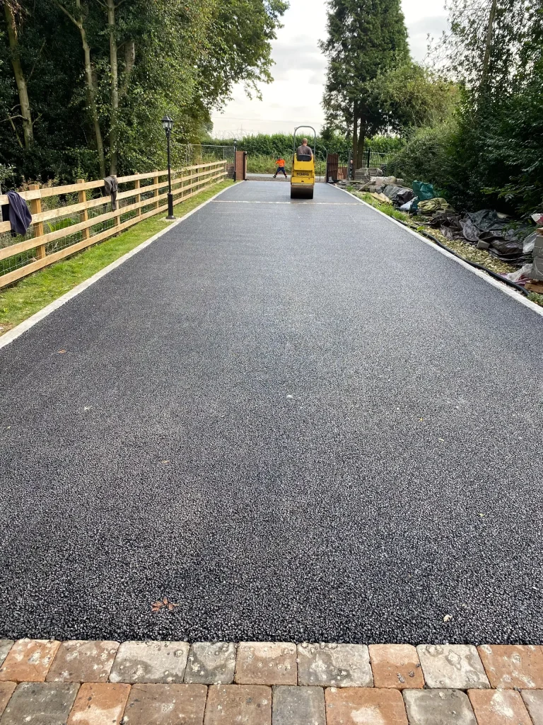 Hall Park Bungalow Tarmac Driveway Installation