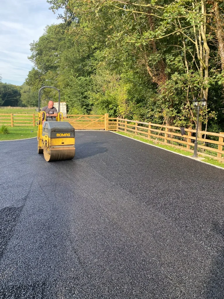 Hall Park Bungalow Tarmac Driveway Installation