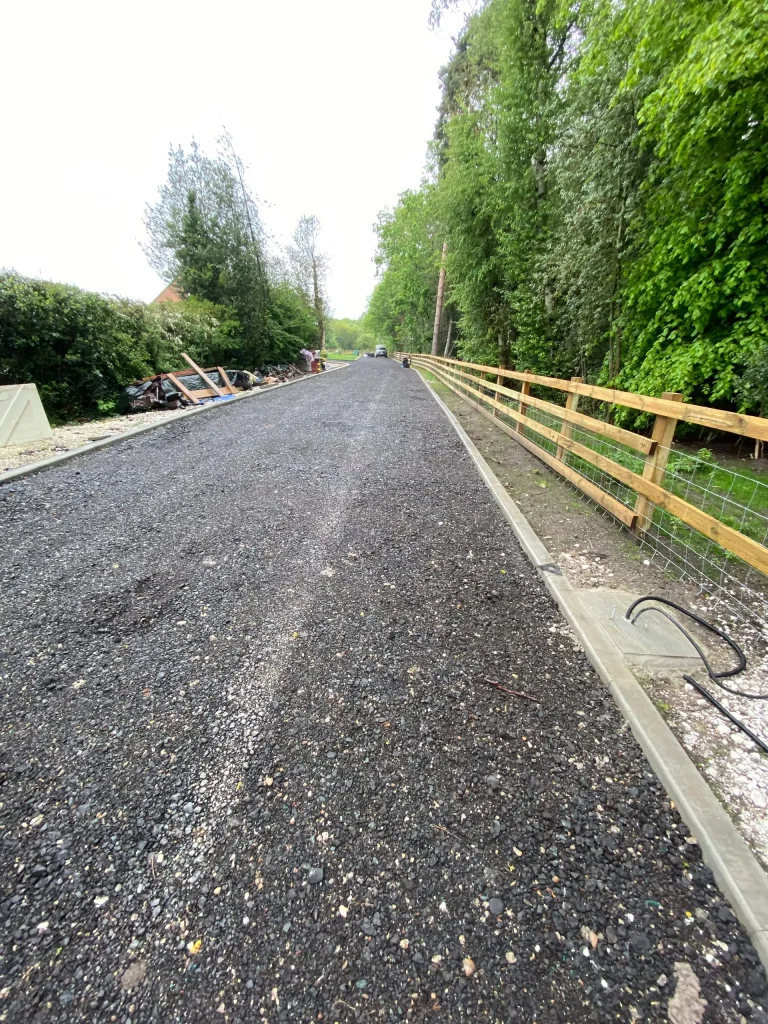 Hall Park Bungalow Tarmac Driveway Installation