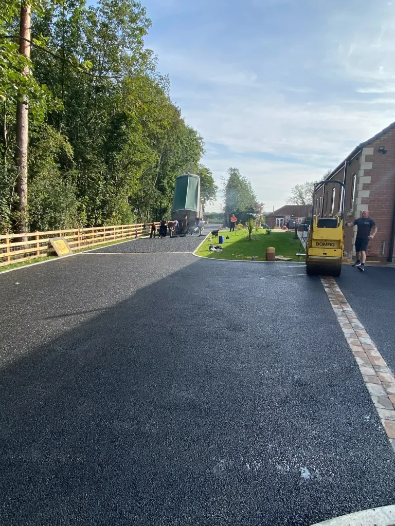 Hall Park Bungalow Tarmac Driveway Installation
