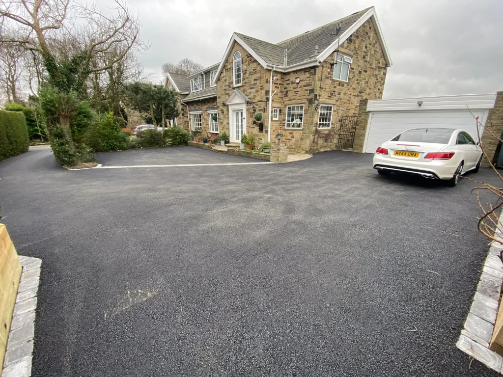 Large Tarmac Driveway Installation