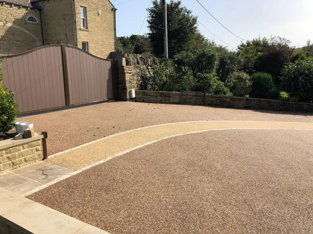 Resin Driveway Installation In Rural West Yorkshire 1