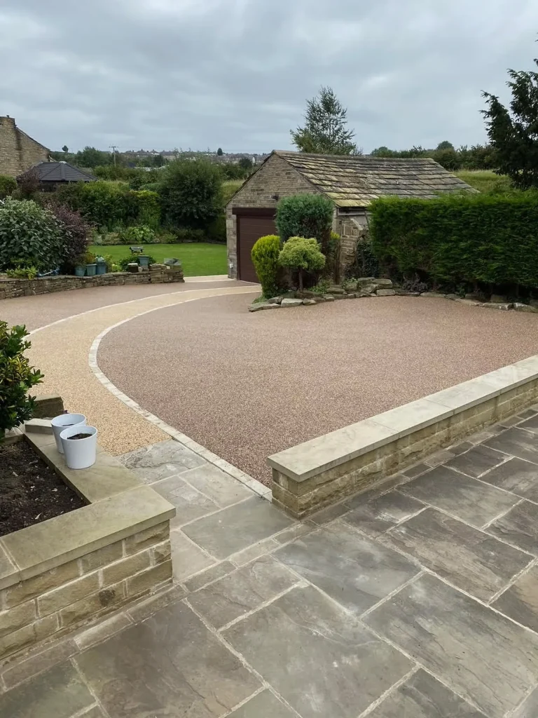 Resin Driveway Installation In Rural West Yorkshire 2