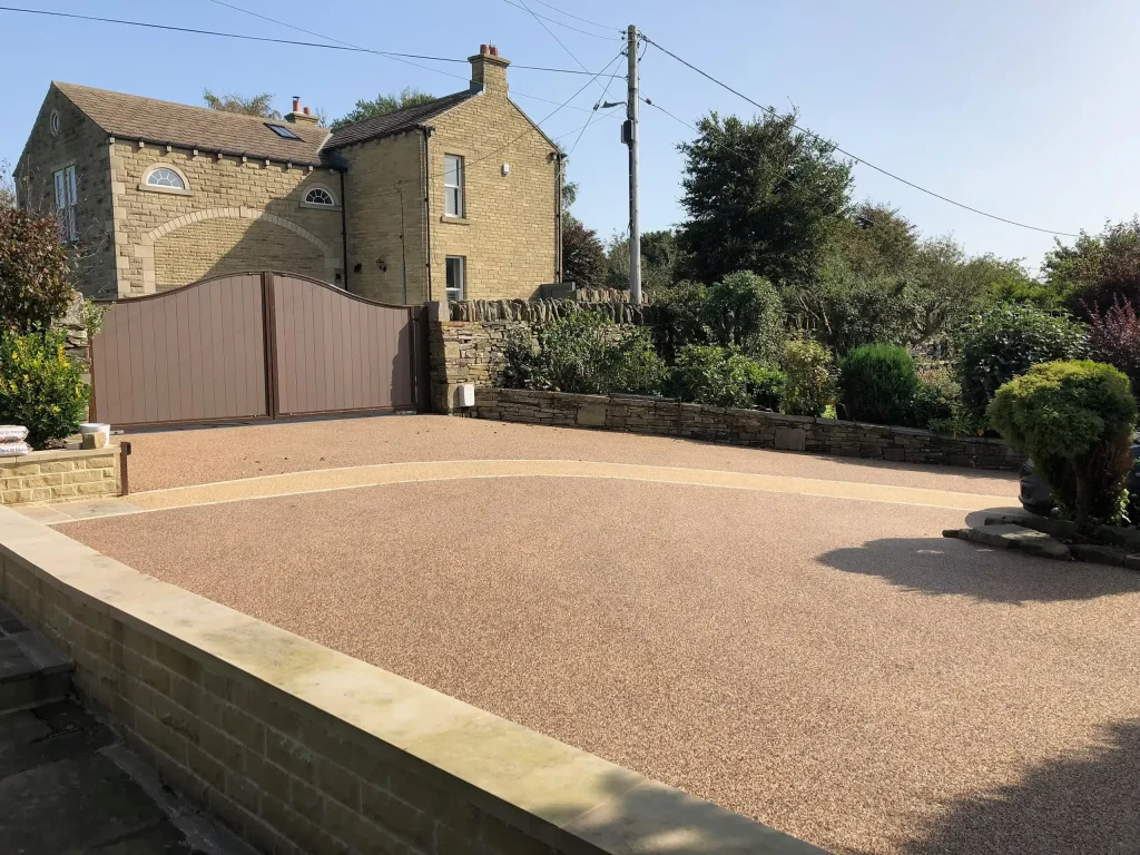 Resin Driveway Installation In Rural West Yorkshire 3