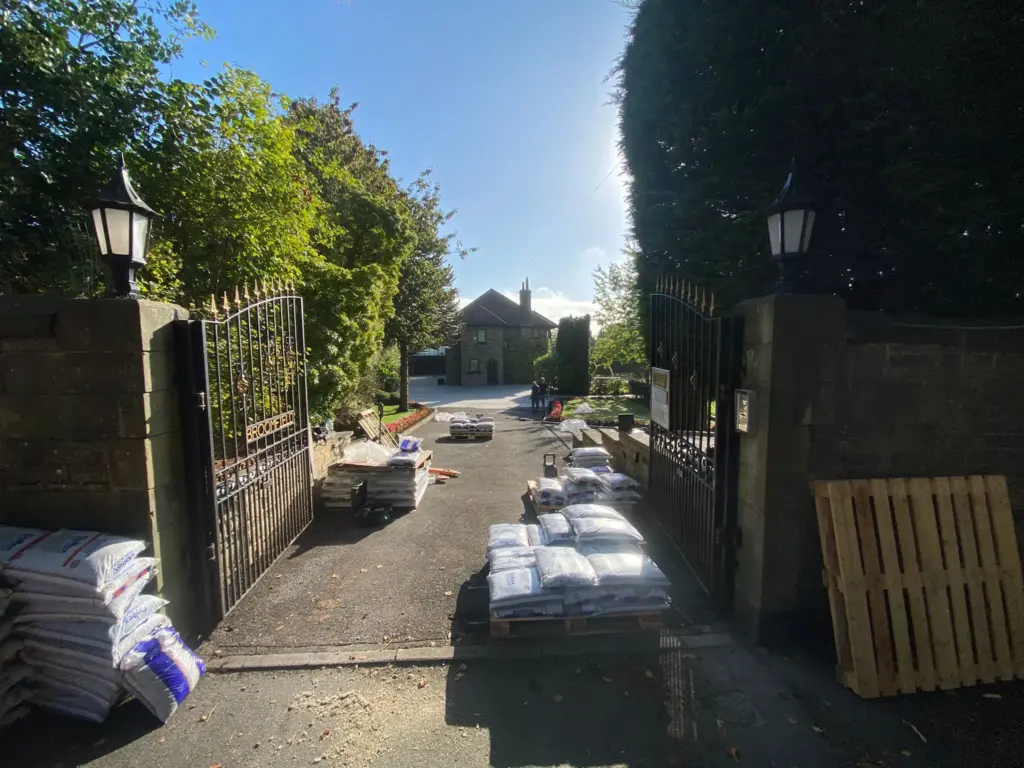 Installing A Resin Driveway in Savile Park Halifax