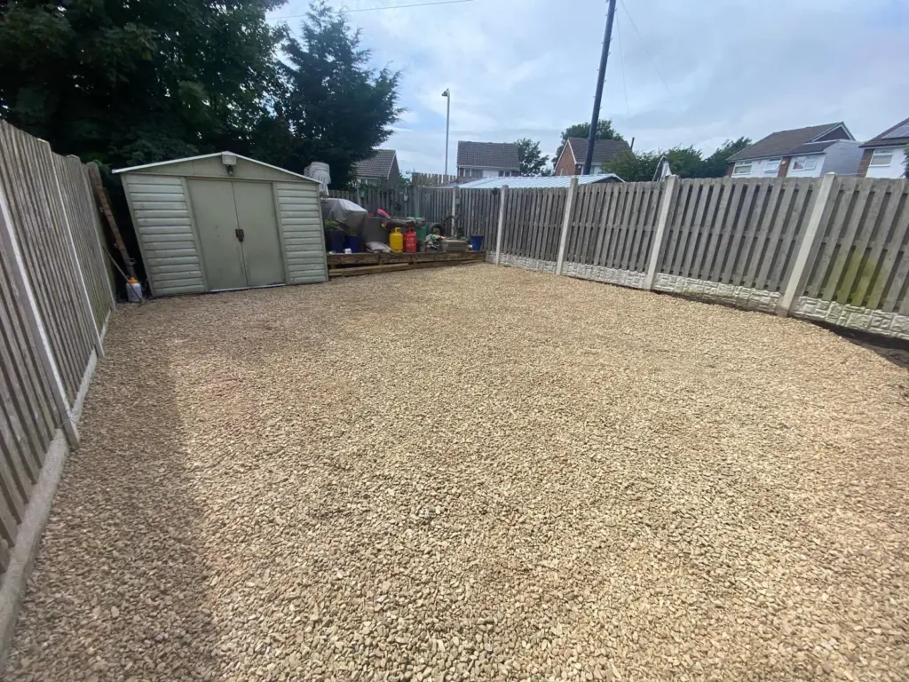 150mm compacted hardcore base installation in Bradford